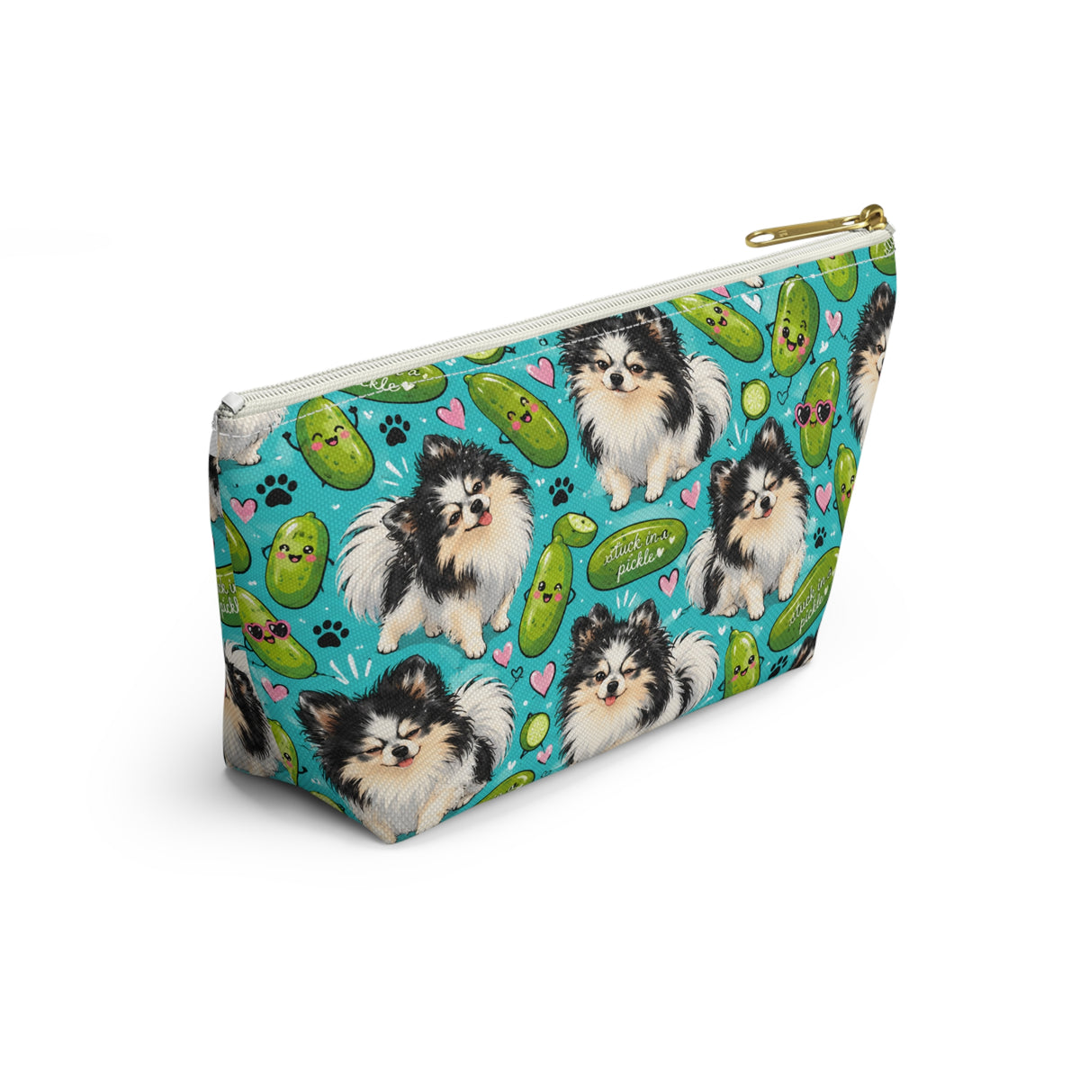 Cute Pickle the Pomeranian Accessory Pouch