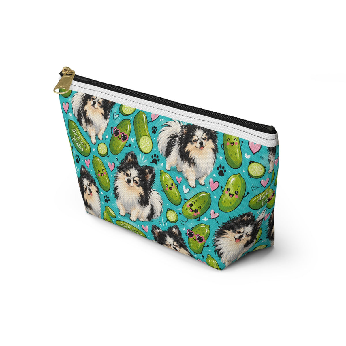 Cute Pickle the Pomeranian Accessory Pouch