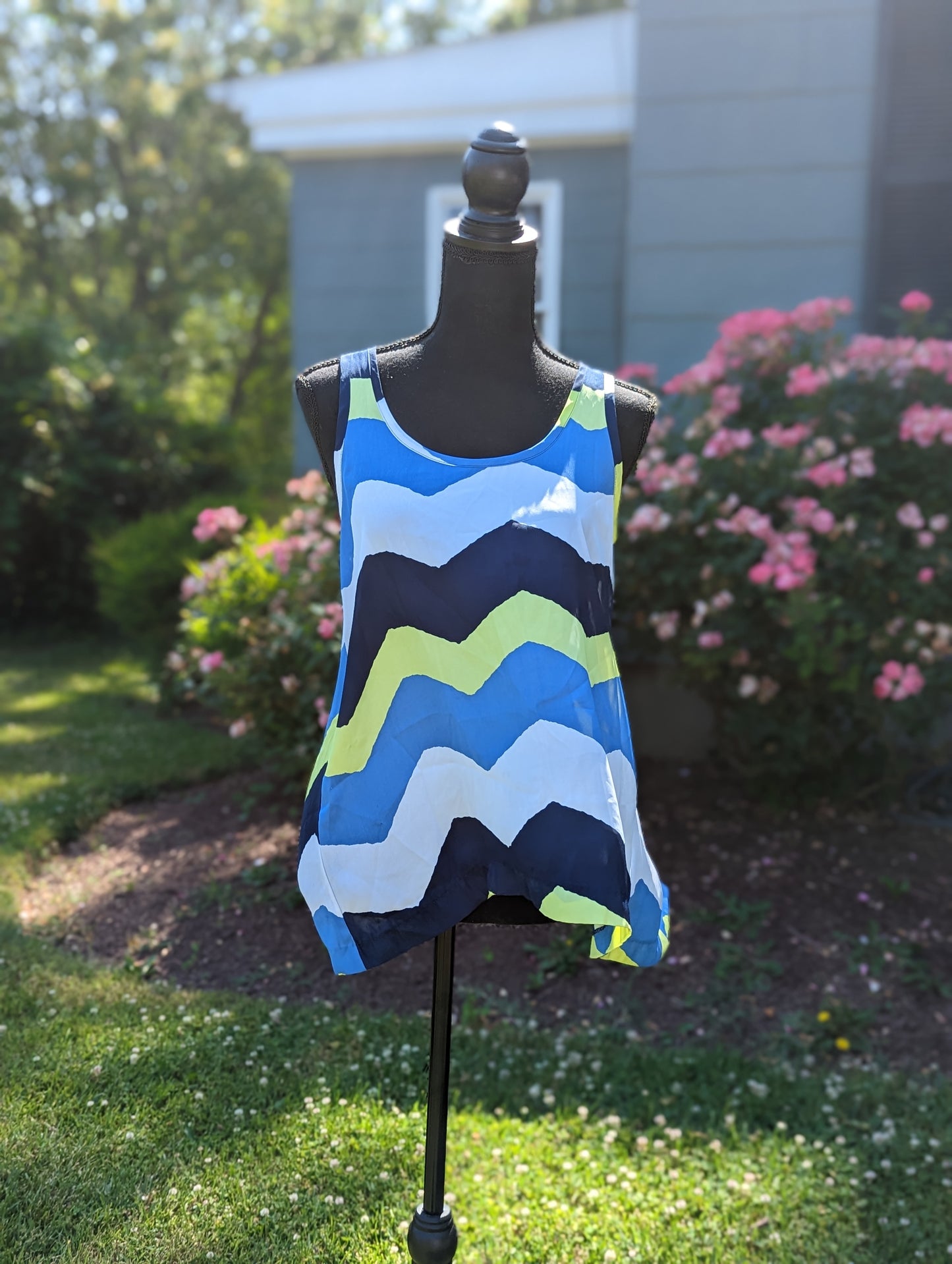 Striped Tank Blouse