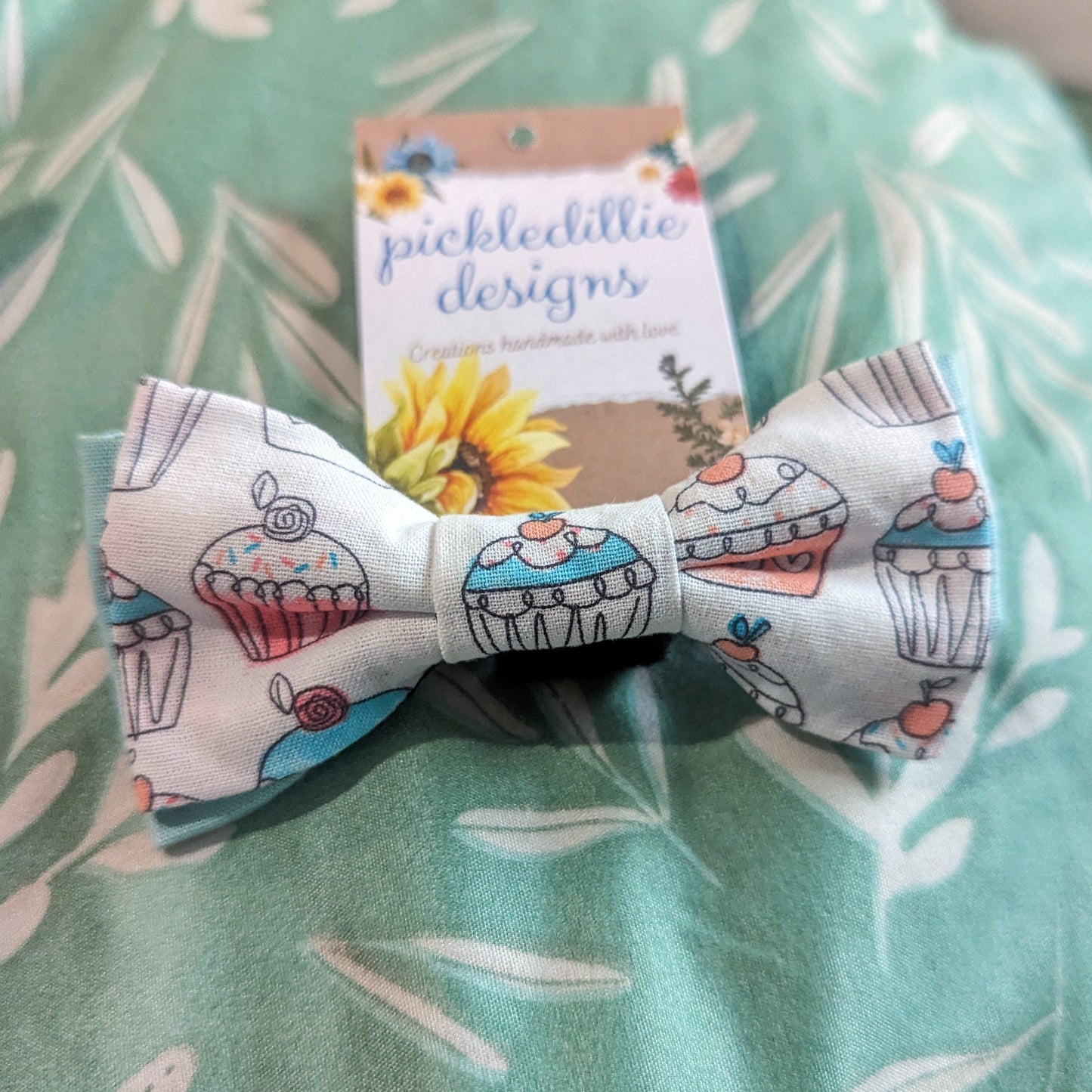 Discover handsewn dog bowties made in Annapolis, Maryland by Pickledillie Designs. Elevate your pet's style with unique cloth pet fashion accessories. Shop small and support local artisans.