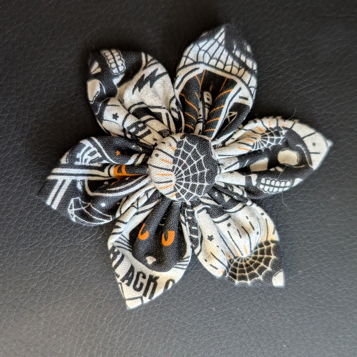 Goth Princess Flower Bow