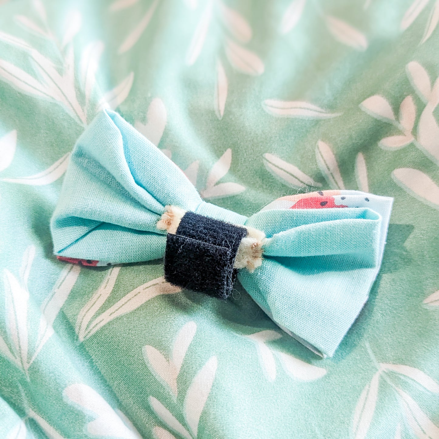 Blue Watermelon Dog Bowtie