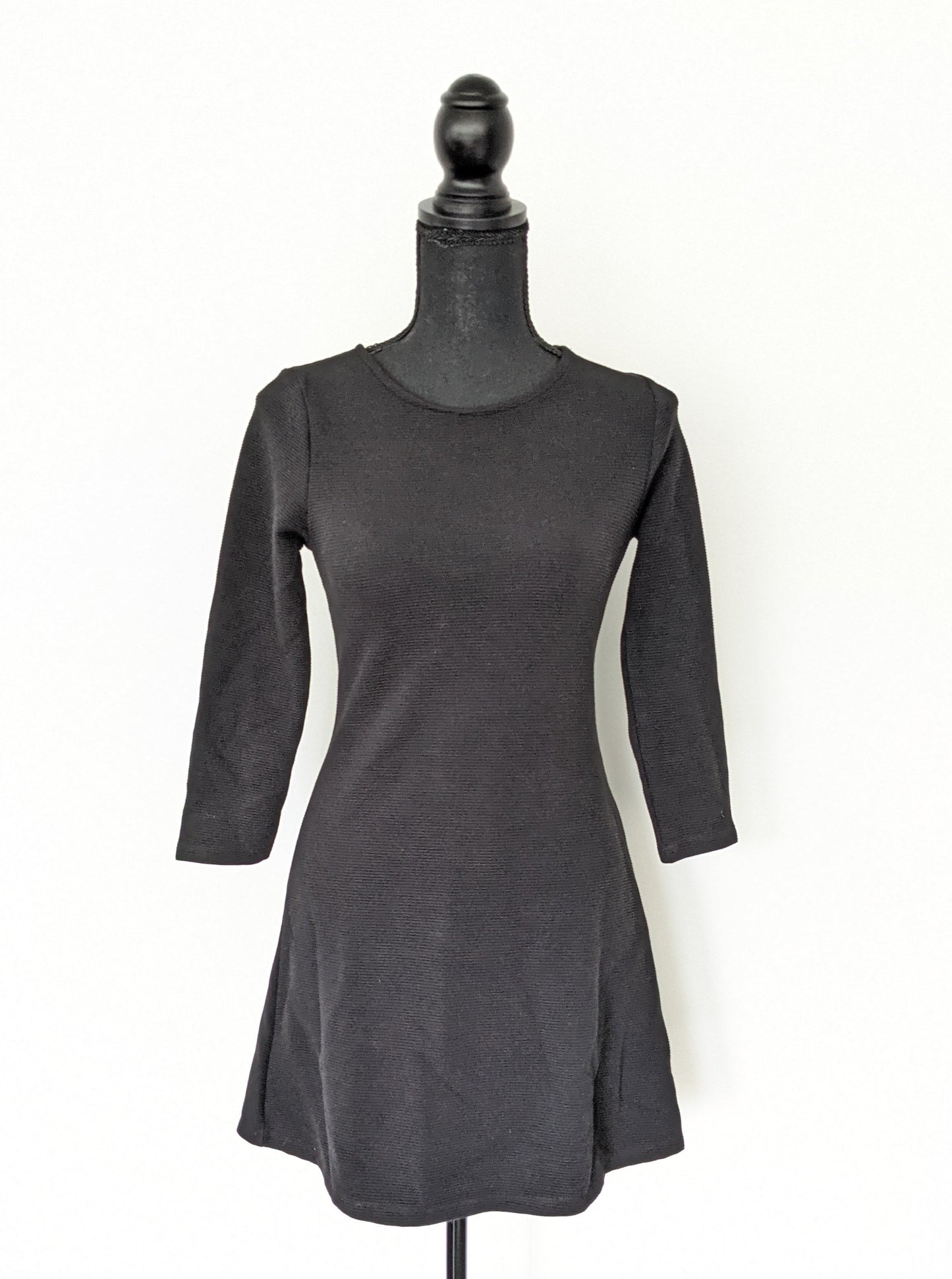 F21 Black Skater Dress
