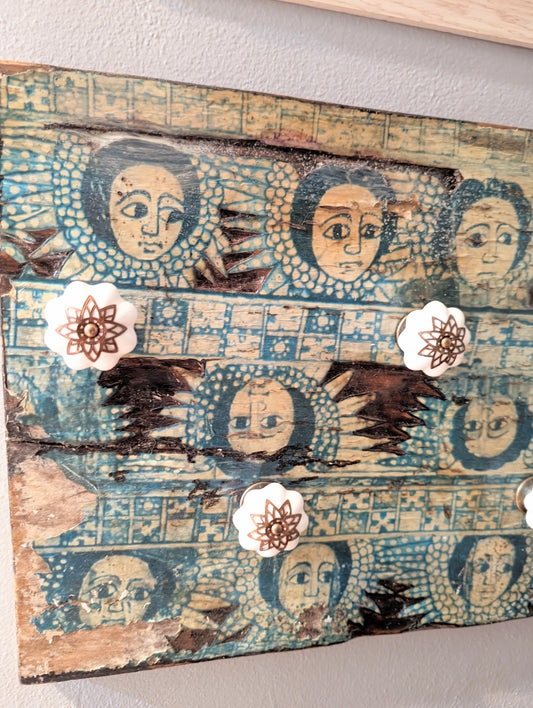 Wooden Jewelry Wall Mount