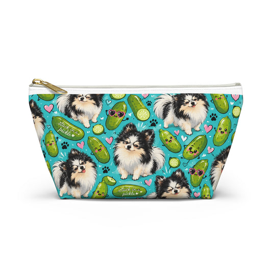 Cute Pickle the Pomeranian Accessory Pouch