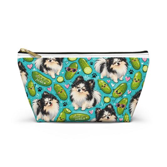 Cute Pickle the Pomeranian Accessory Pouch