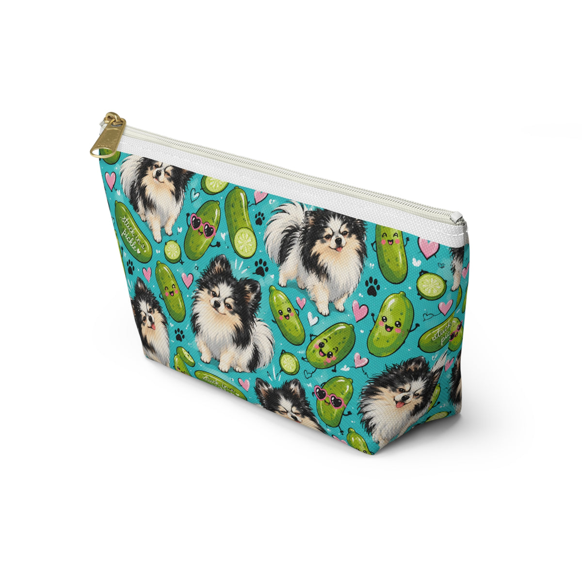 Cute Pickle the Pomeranian Accessory Pouch