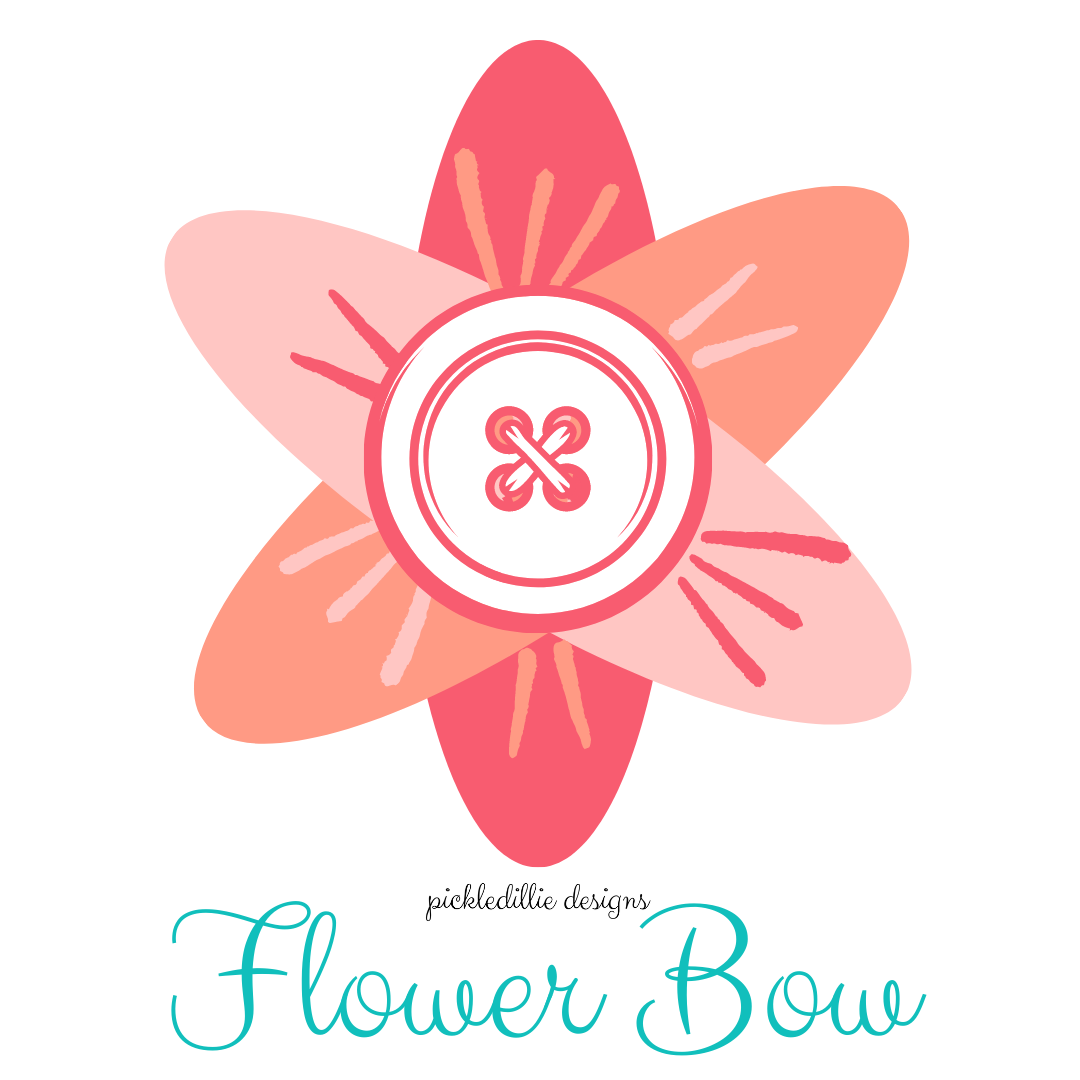 Custom Bow Order - Coral Flower